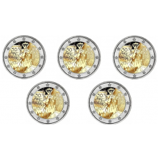 Alemanha 2€ Muro de Berlim 2019 5 Letras